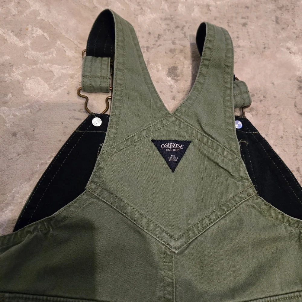 Vintage Y2k OshKosh B'gosh Green Overalls